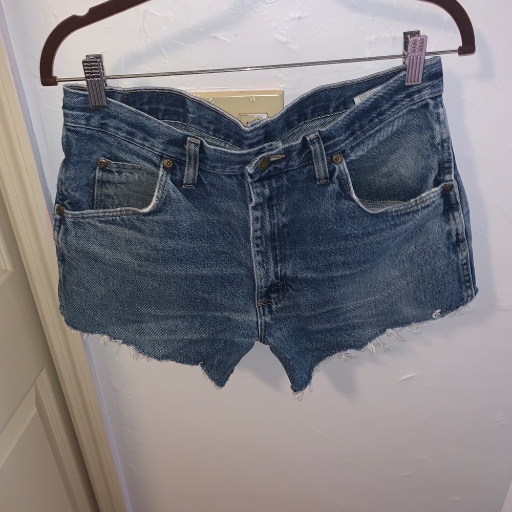 Vintage wrangler cut offs